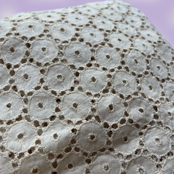 Vintage Broderie Anglaise Embroidery Midi Dress - Picture 6 of 6